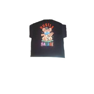 Hustle Savage Graphic T Shirt Size 3XL